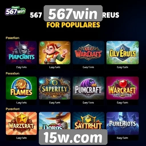 Tendências de jogos populares no 567win